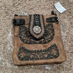 Western Purse, with handgun pocket on back.